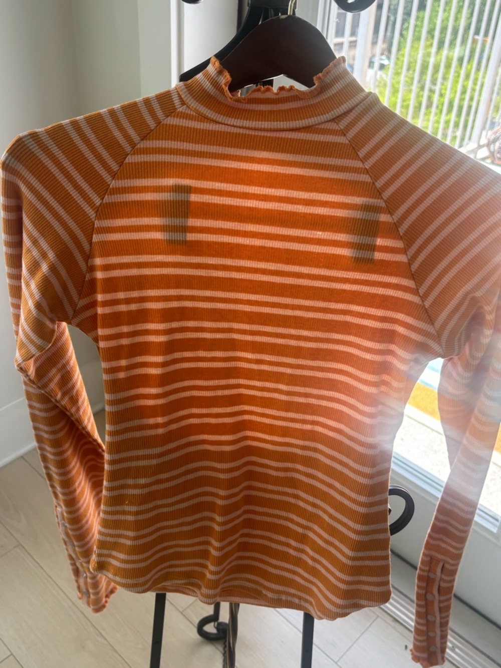 Free People Bohemian Style Fitted Top- Open Back